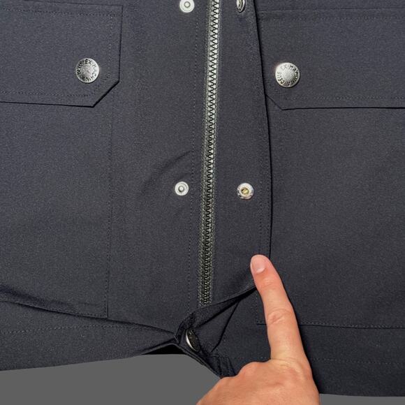 Deus Ex Machina Rambler Anorak Jacket Black Mens Large NWT Water Repellant - Picture 3 of 12